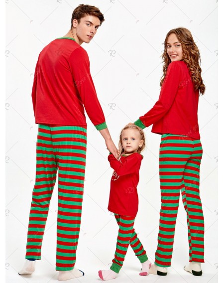 Striped Matching Family Christmas Pajama Suit - Kid 6t