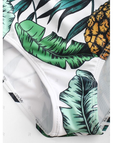 Tropical Print Family Swimsuit - Kid 2t